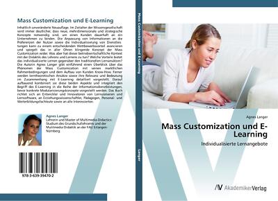 Mass Customization und E-Learning | Buch | 9783639394702