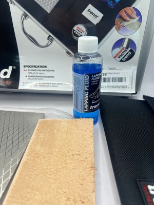 Trend Essential Diamond Sharpening Kit - 300/1000 Grit Stone, Leather Strop, Paste, & Full Guide For Knives & Tools - View #8