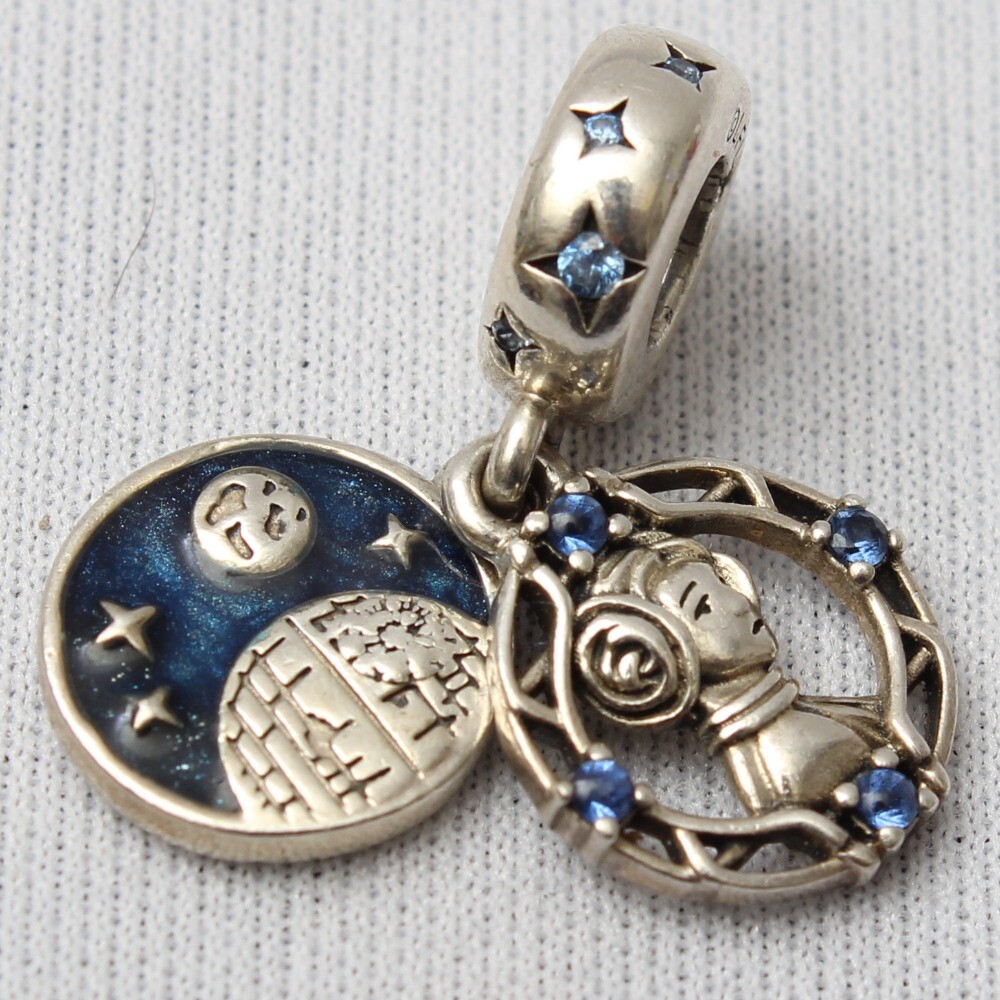 Pandora Star Wars X Princess Leia Double Dangle Charm 799251C01