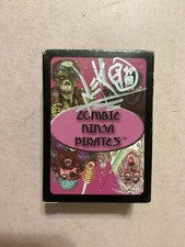 Zombie Ninja Pirates Card Game Open Box (autographed) Gozer Games