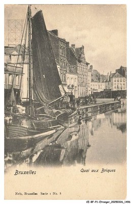 CE-BFP1-0749-BELGIEN - BRÜSSEL - Quai aux briques