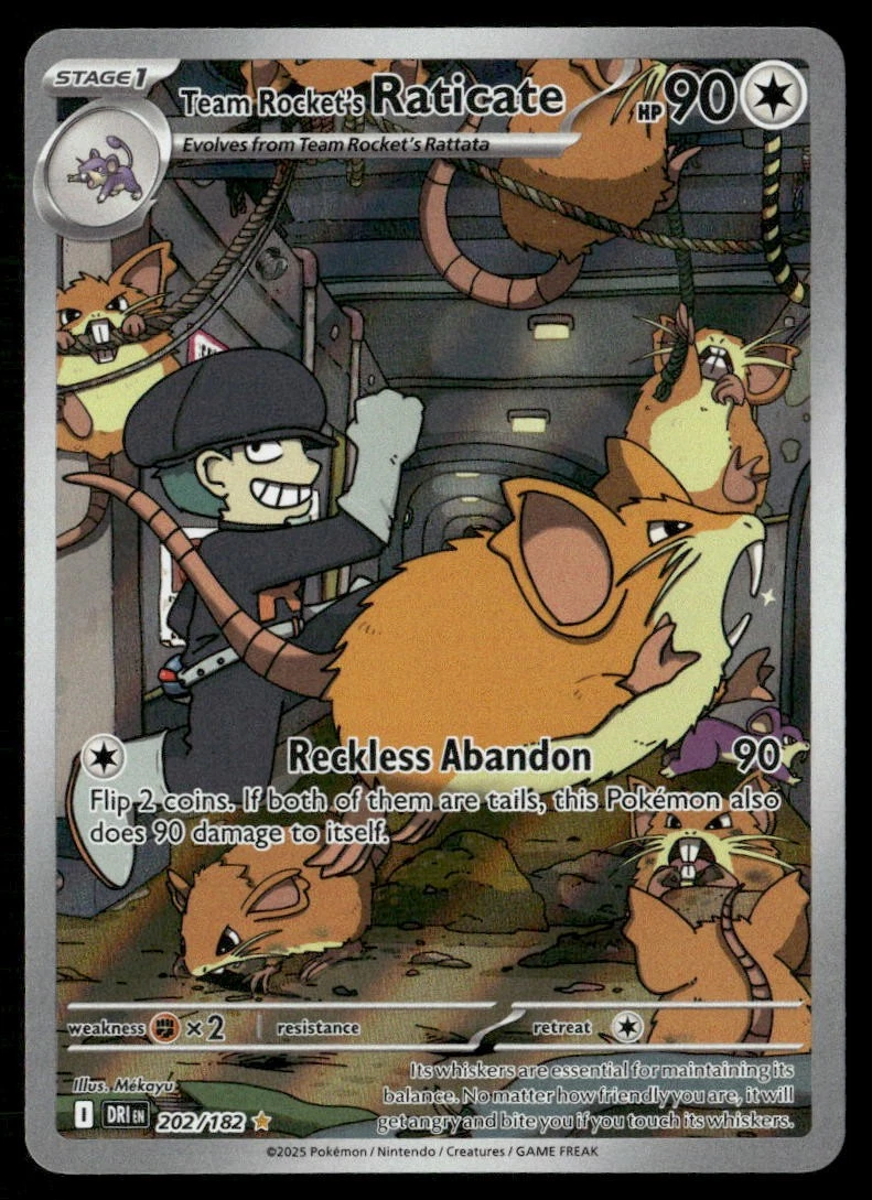 Team Rocket's Raticate Pokémon TCG Cards for sale | eBay