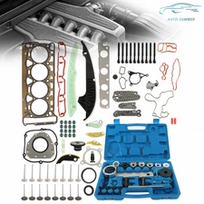 For VW Audi A4 TSI TFSI 2008-2013 2.0L Engine Timing Chain Tool Kit Gasket 2.0T