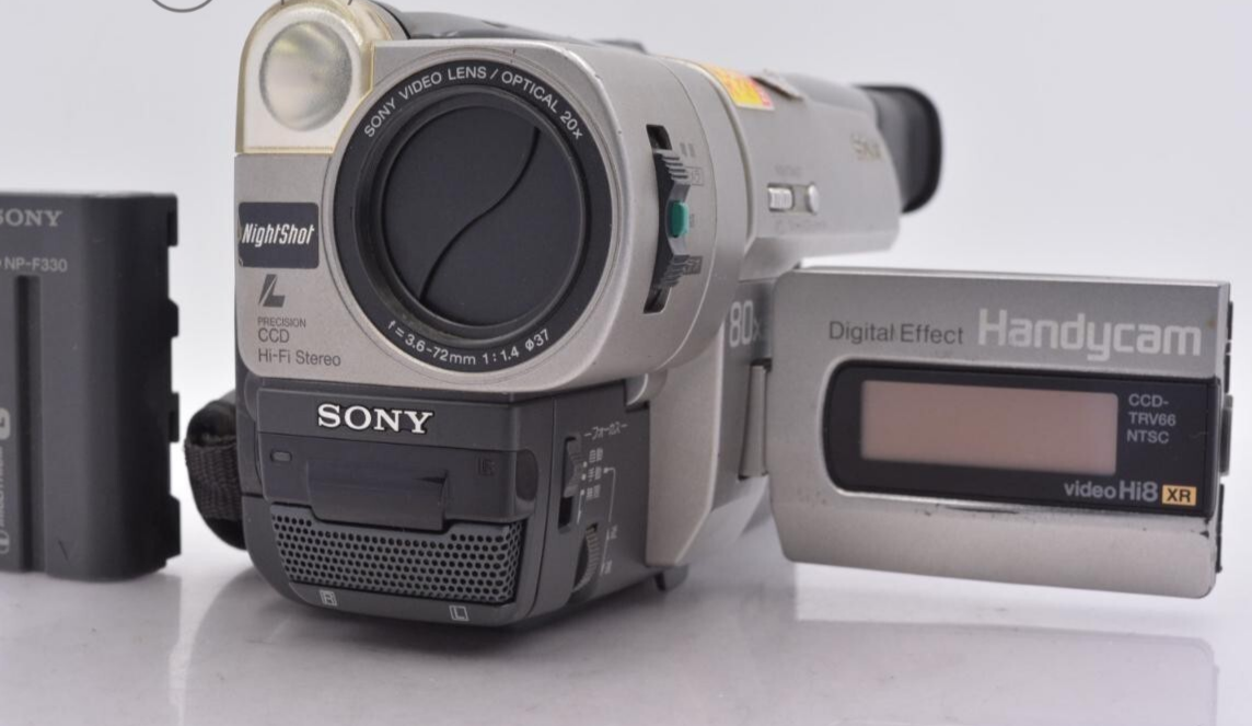 Sony CCD-TRV66 Handycam Vision Hi8 Video Camera XR Camcorder Hi-Fi