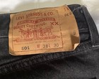 Vintage Levis 501 Made in USA Black Jeans Mens Dark 38 X30 Pants — photo 5