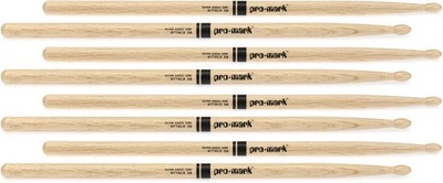 Promark Classic Attack Drumsticks - Shira Kashi Oak - 5B - Wood Tip - 4-pack