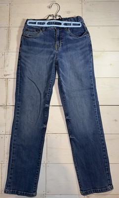 Lucky Brand Jeans Youth Size 14 Blue Denim Pockets Zip Fly Adjustable