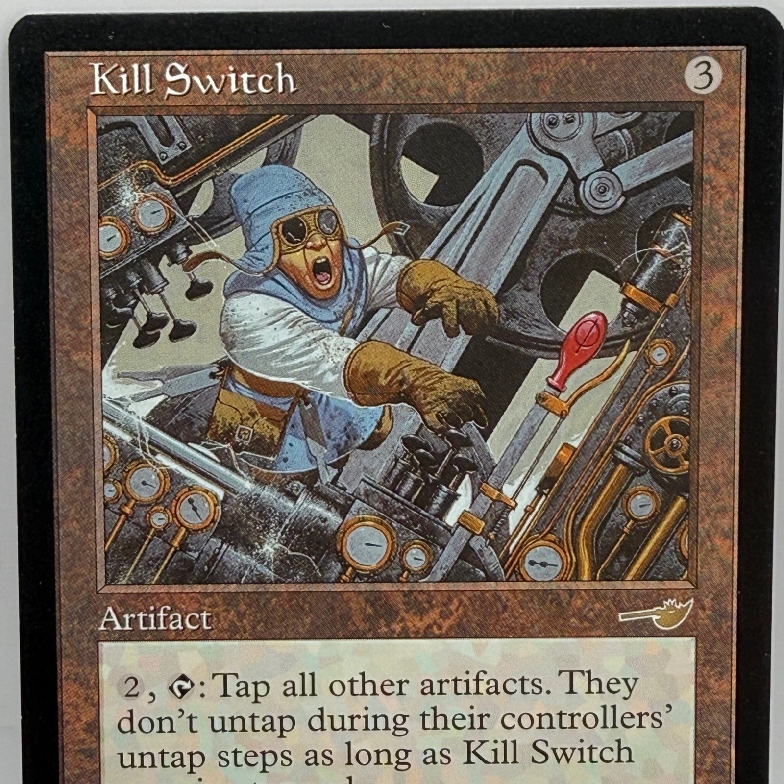 MTG Kill Switch Nemesis Rare 133/143 Magic Card 2000 Snoddy Artifact LP/MP