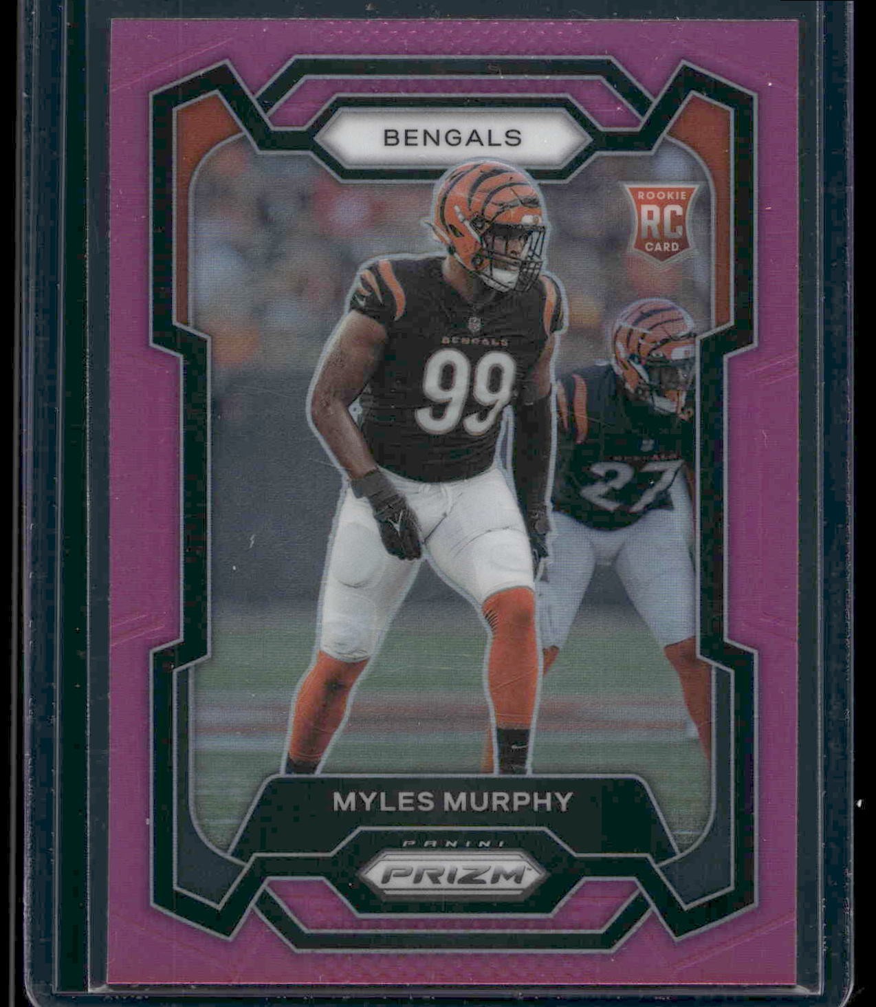 2023 Panini Prizm #320 Myles Murphy Pink