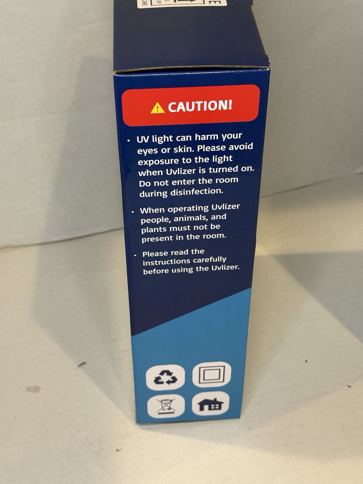 Uvlizer UVO254 Home Disinfection Device Room Sanitizer with UV Light New