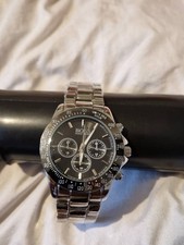 BOSS Hugo Boss Men’s Quartz Chronograph Tachymeter 44mm Black Dial 10ATM