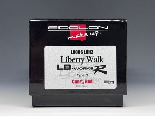 Idolon 1/43 Lb Works Gt-R2 Candy Red Makeup Eidolon Lbwk Liberty Walk Lb006 Lbh2 - Bild 2 von 5