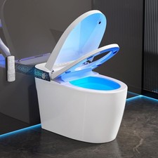 Smart Toilet W/ Bidet Built in Elongated Bidet Toilet W/ Auto Soft Open/Close