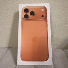 Apple iPhone 17 Pro Max Box Cosmic Orange Empty Original OEM Packaging