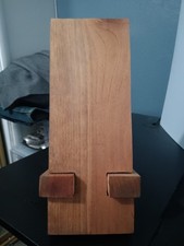 Wooden Phone Stand Fits Any Phone  Has An Opening For A Charger Also