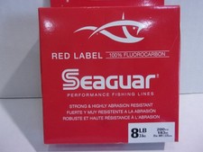 SEAGUAR RED LABEL FLUOROCARBON fishing line 8 LB 200 yds