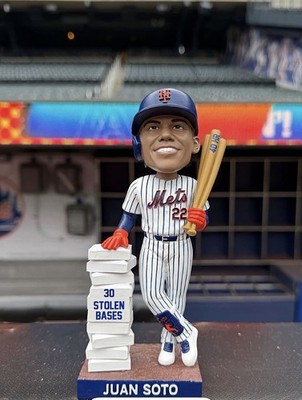 2026 Juan Soto NY Mets Bobblehead 40/30 Club Citi Field New York