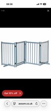 Wooden Foldable Pet Gate - Paw gate    - Brand new unopened box -  Freestanding
