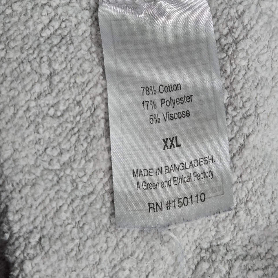 Sudadera Peloton Mujer XXL Gris Logo Grande Manga Larga Foto 3 de 4