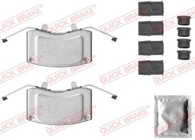 QUICK BRAKE Zubehörsatz Scheibenbremsbelag 109-0051 für 35 TRANSPORTER CRAFTER