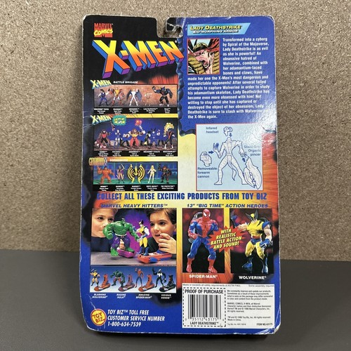 X-Men Lady Deathstrike Battle Brigade Action Figure 1996 Marvel Comics ToyBiz - Bild 5 von 6