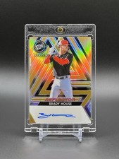 Brady House RC 2024 Press Pass Premium Gold Refractor Auto /5 Nationals Hot