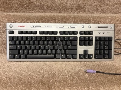 Compaq 5187-5023 5165 Wired Multimedia Keyboard - Great condition -