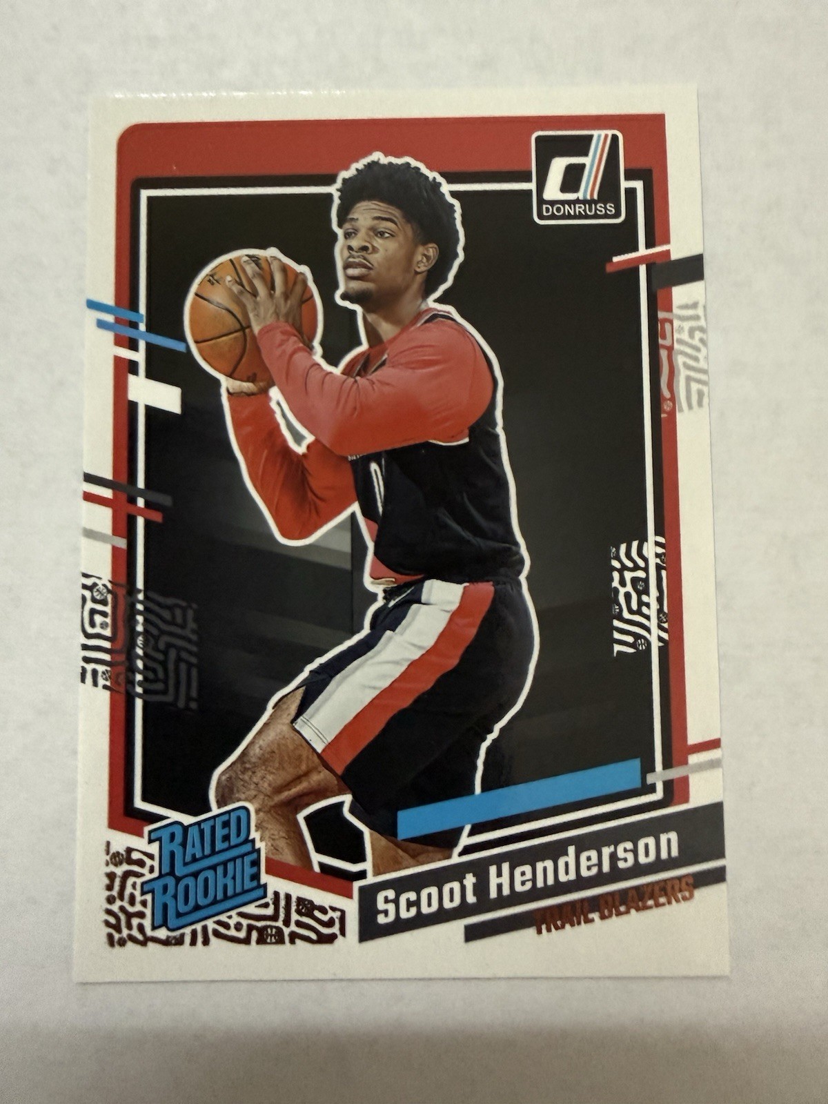 2023-24 Panini Donruss - Rated Rookie Scoot Henderson #250 (RC) Trailblazers