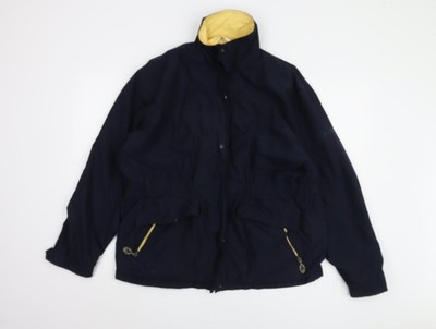 Windbreaker Mantel Unisex Erwachsene UK Größe M Grün Lamm Blau