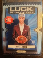 2024-25 Prizm Nikola Topic Luck of the Lottery #5 (RC)