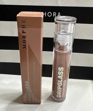 Morphe Dripglass Drenched High Pigment Lip Gloss ~ Naked Dip ~ 0.12 fl oz ~ NIB