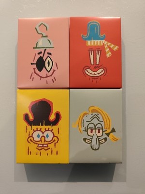 Burger King SpongeBob + Freunde Socken Strümpfe 2025    kompletter Satz Neu