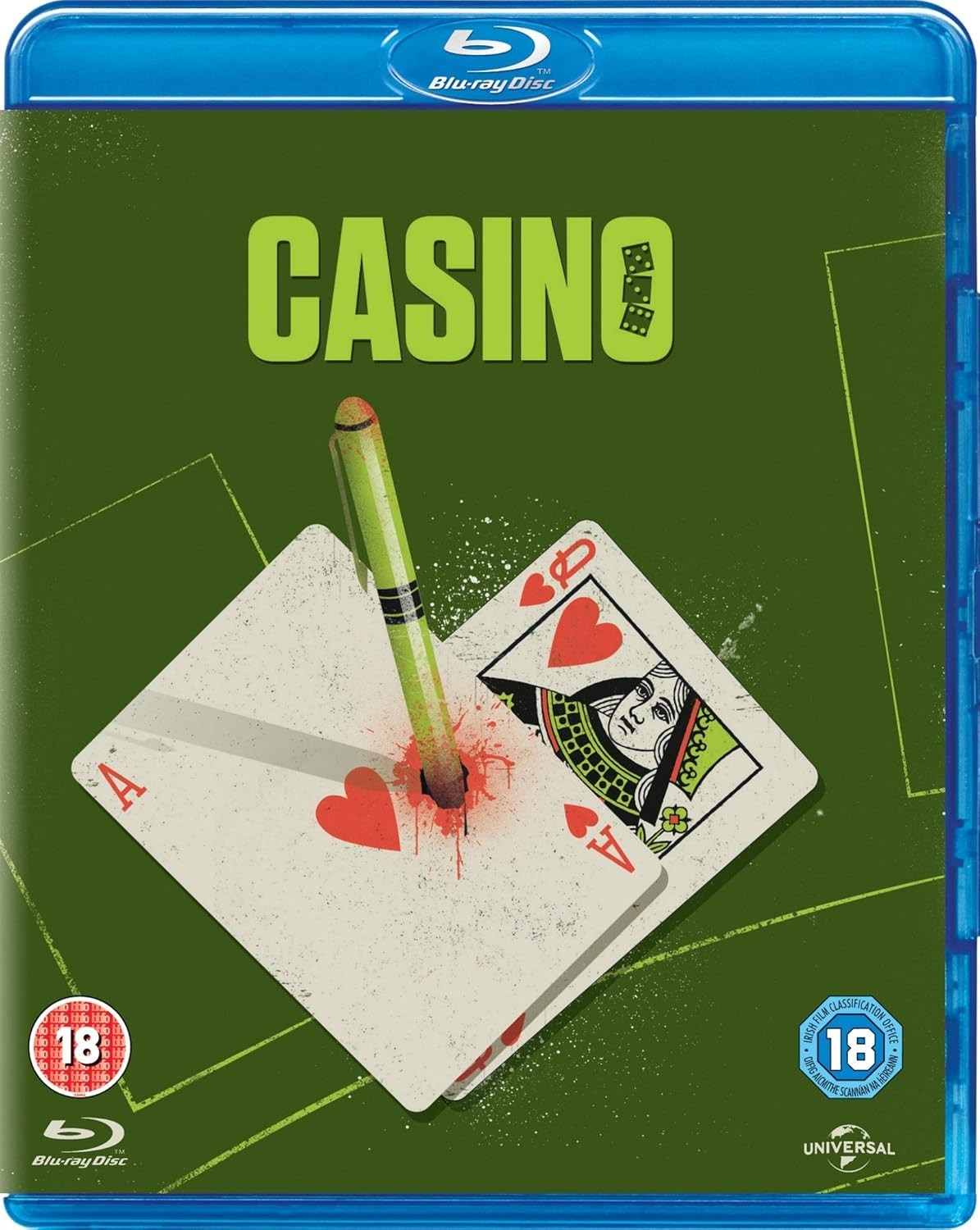Casino [Blu-ray] Robert De Niro, Sharon Stone **NEW**
