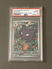 Pokemon TCG: Haunter 027 Me: Mega Evolution Promo Holo PSA 10