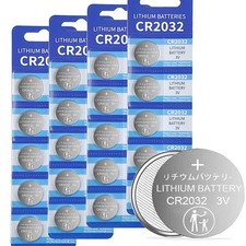 CR2032 Batteries 2032 Lithium 3v Coin  Button Cell Battery, Long-Lasting  H...