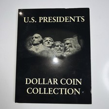 U.S. Presidents Dollar Coin Collection Book. B5
