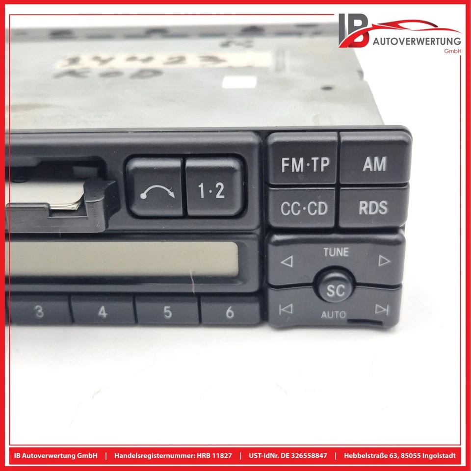 Radio Kassette Autoradio BE1650 A0038205586 MERCEDES-BENZ W210 S210 BECKER - Bild 3 von 4