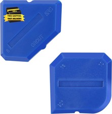 2 PCS Silicone Caulking Tool Set Sealant Finishing Tool Portable Sealant Scraper