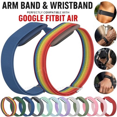 Für Google Fitbit Air 2026 Nylon Armband Verstellbar Bizeps Band Uhrenarmband