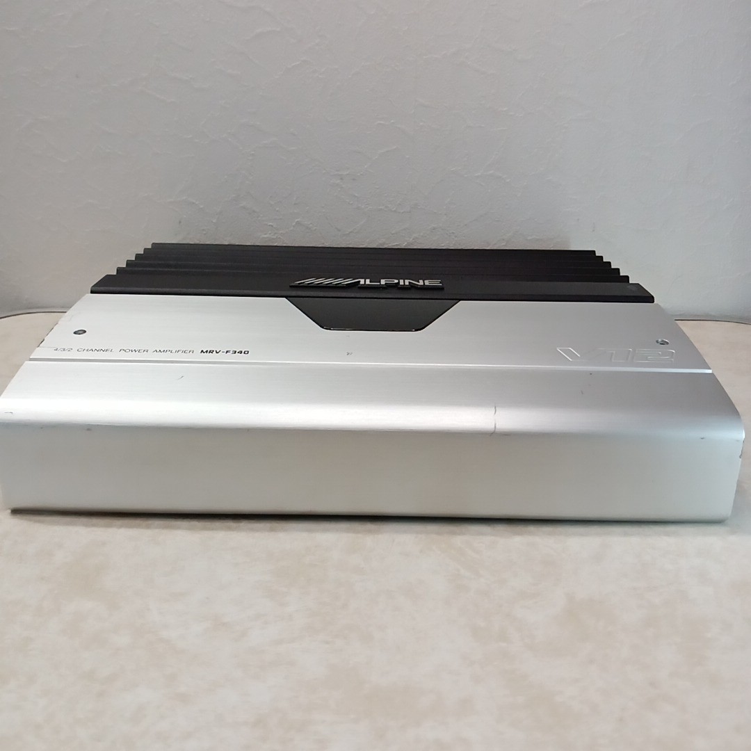 Alpine MRV-F340 4ch Car Amplifier 100W x4 Bridgeable Class AB JDM