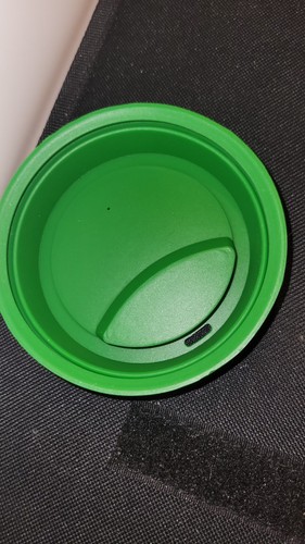 Temptations Reisebecher mit Deckel - Floral Lace Shamrock 16 Unzen Grün Neu im Karton - Bild 7 von 8
