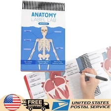 Anatomy Label Lab Workbook Interactive Human Anatomy Workbook for MedicalStudent