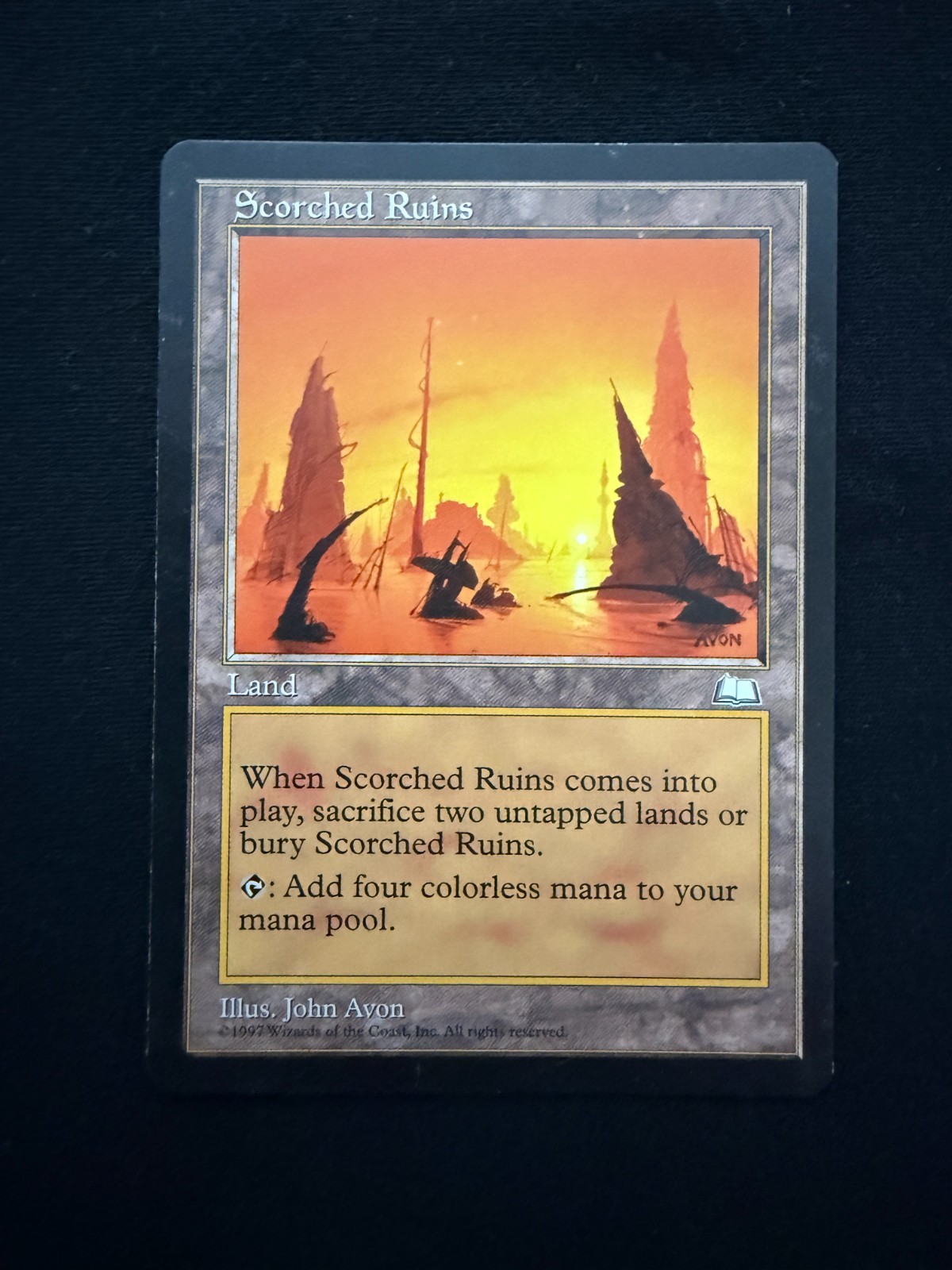 MTG - Scorched Ruins - Weatherlight - Multiple Available - NM (Magic: The Gather
