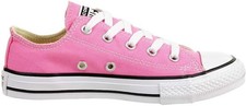 Converse Girl's Chuck Taylor All Star Low Top Sneaker, Pink, 12.5 Little Kids