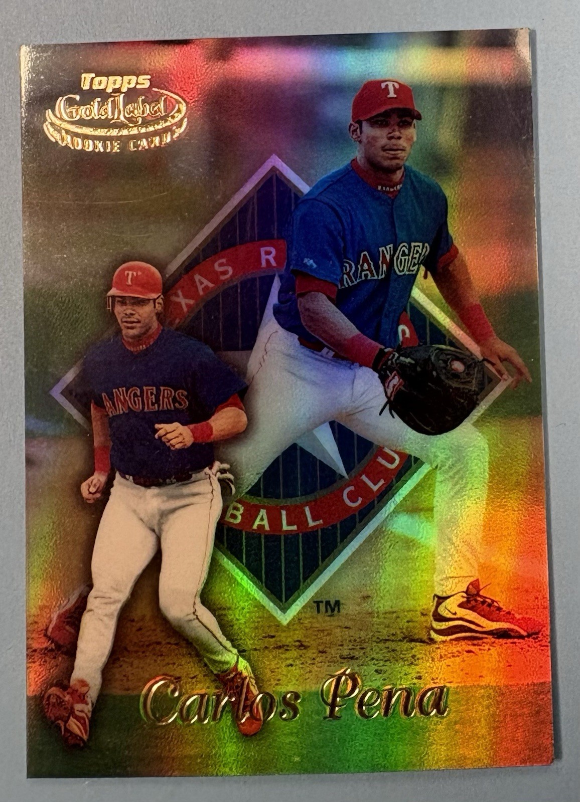 1999 Topps Gold Label - Carlos Pena #90 Class 1 (RC)