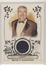 2018 Topps Allen & Ginter Full-Size Relics A Bill James #FSRA-BJ 03xg
