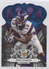 2010 Panini Crown Royale Blue /100 Percy Harvin #56 0q3