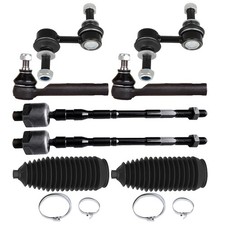 Front Tie Rod End Sway Bar End Rack and Pinion Bellow For Subaru Legacy 10-14