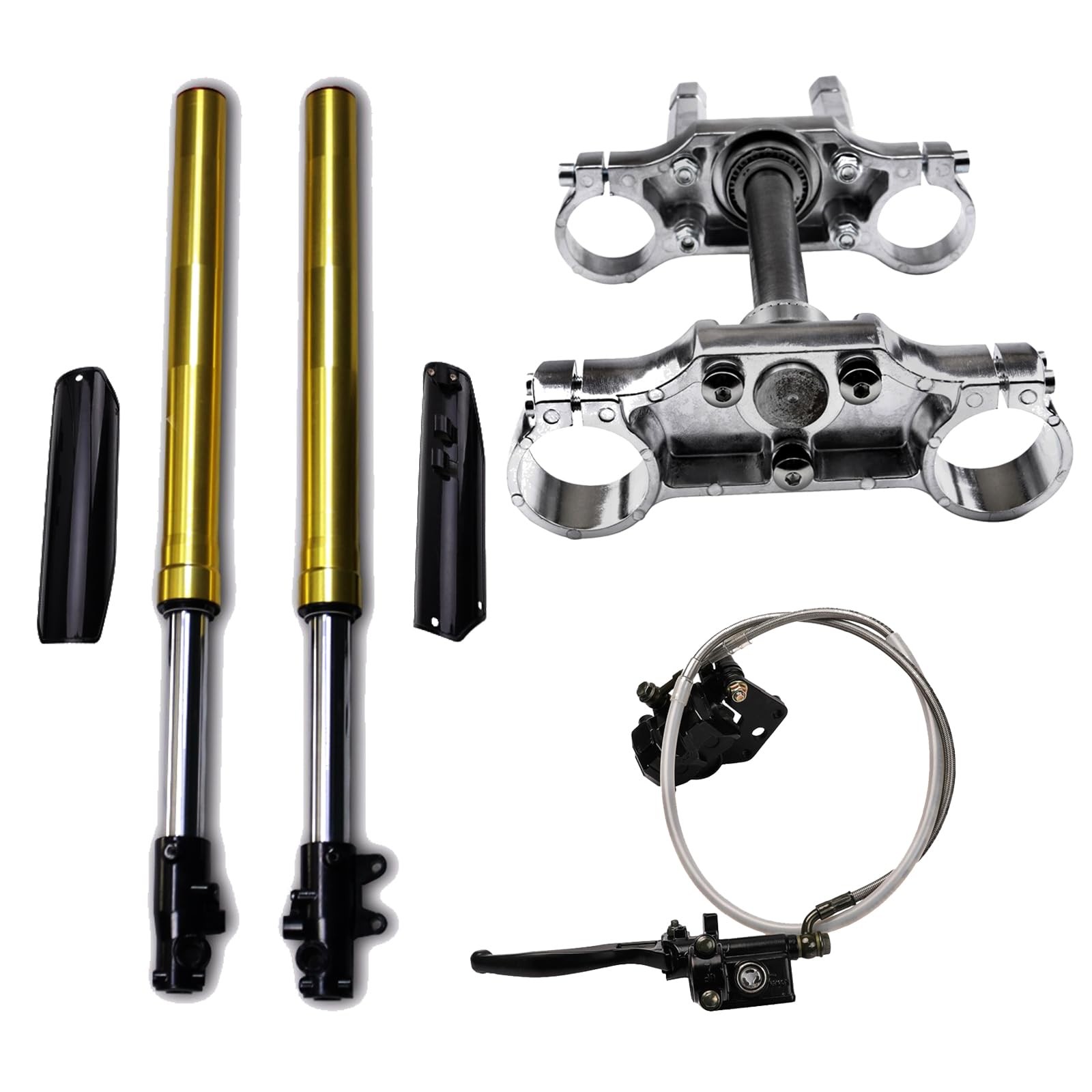 Dirt Bike Front Fork Upside Down 45/48mm for SSR SDG Apollo Taotao 110cc-150cc