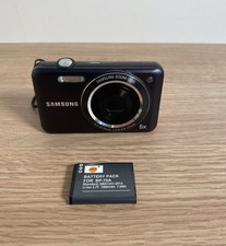 Samsung ES73 12.2MP Compact Digital Camera 5x Optical Zoom Black - Tested